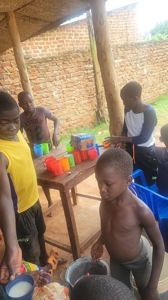 Children engaged in educational play activities with colorful learning materials